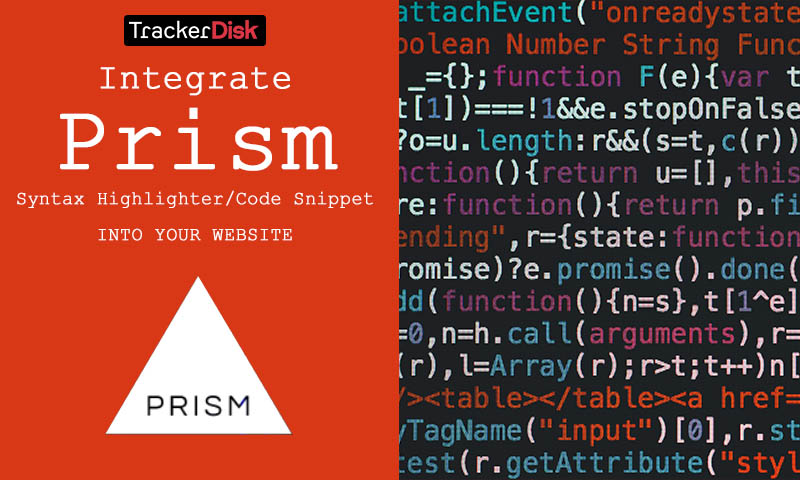  How to integrate Prism syntax highlighter code snippet into your website